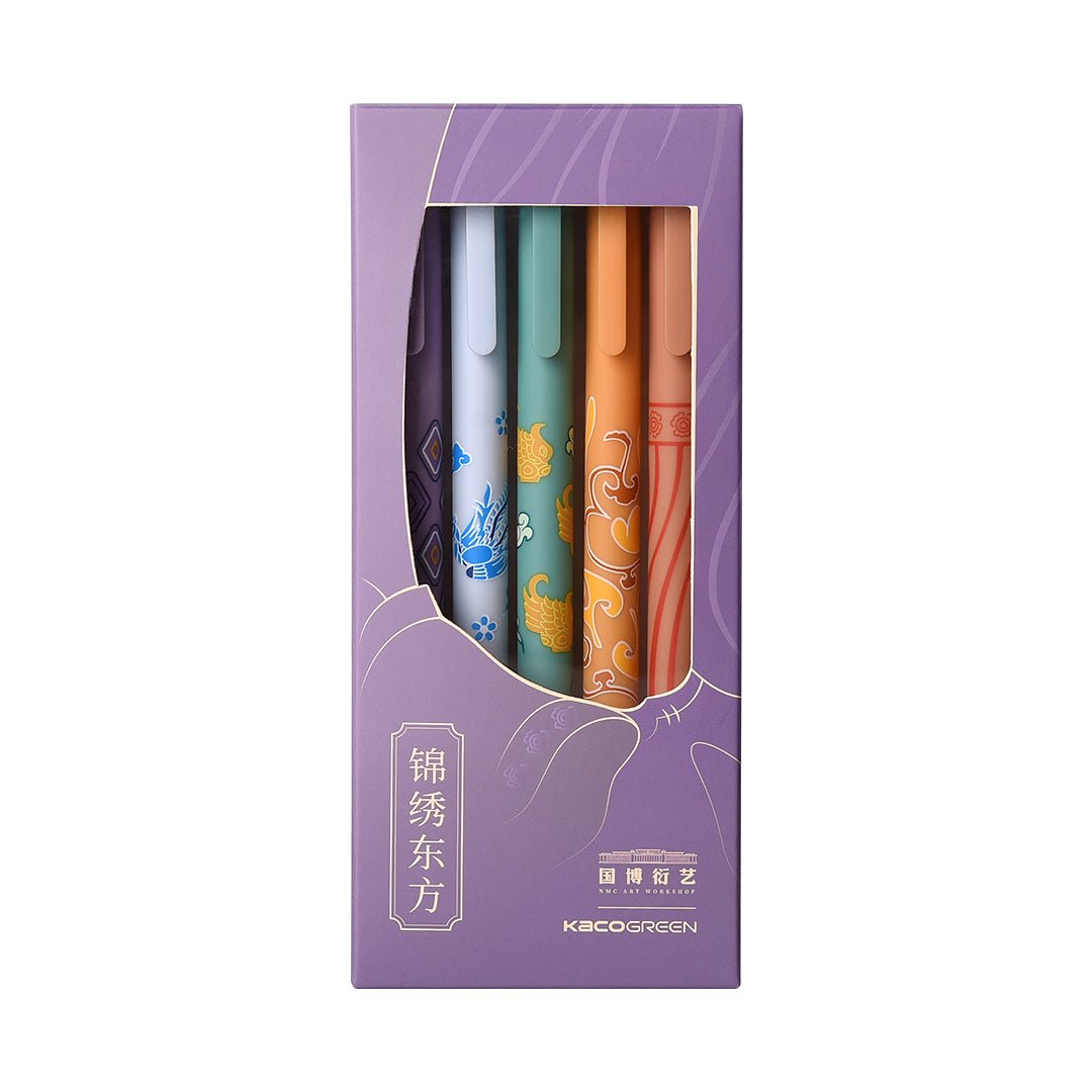 Kaco Pure Beautiful East - Pack of 5 - INDOFUTURE - Gel Pens