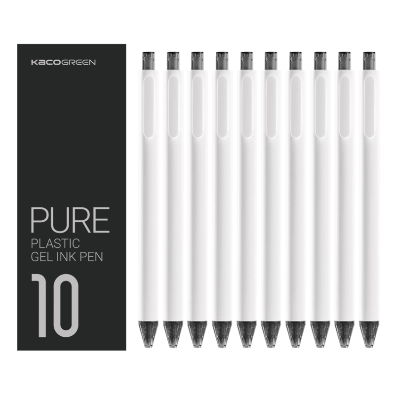 Kaco Pure Soft Touch Candy Series Gel Pens- Pack of 10 - INDOFUTURE - Gel Pens