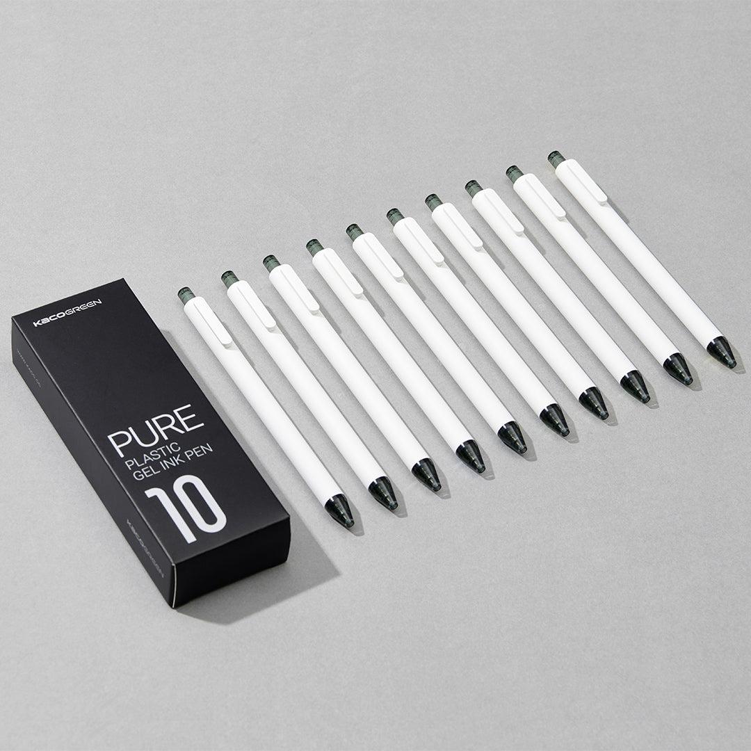 Kaco Pure Soft Touch Candy Series Gel Pens - Pack of 10 - INDOFUTURE - Gel Pens