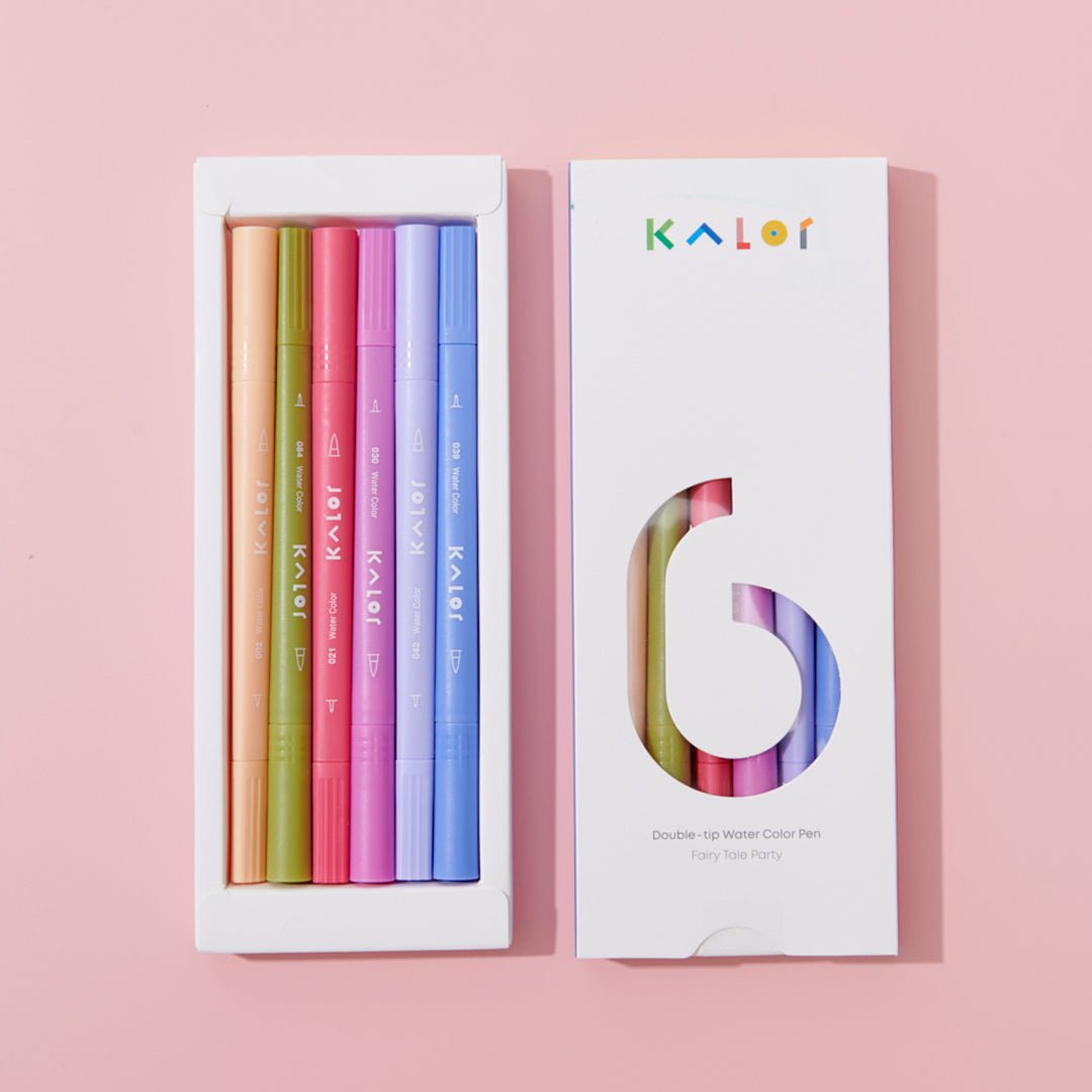 Kalor Watercolor Pen (double tip) - INDOFUTURE - WP2207 - 01 - Highlighter