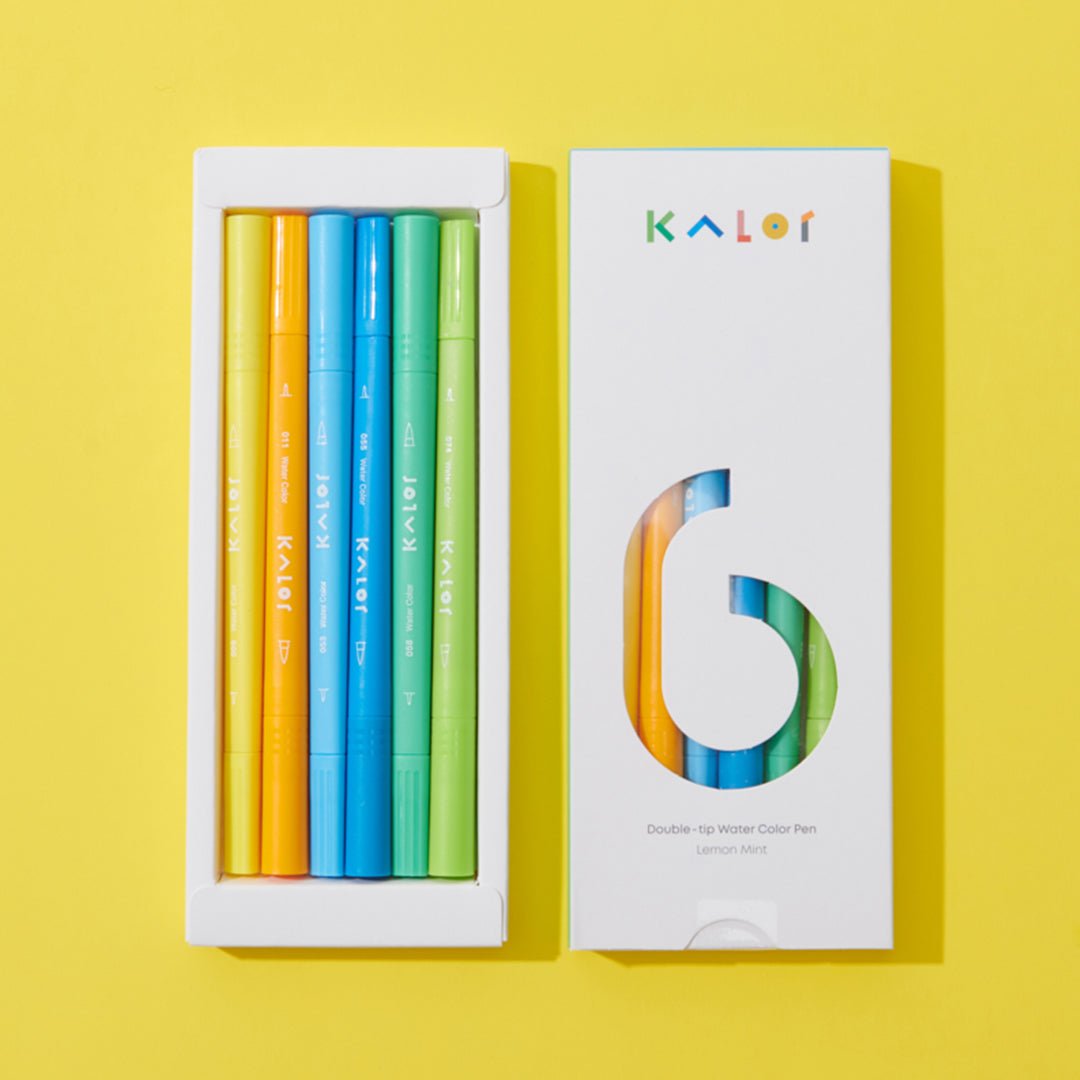Kalor Watercolor Pen (double tip) - INDOFUTURE - WP2207 - 01 - Highlighter