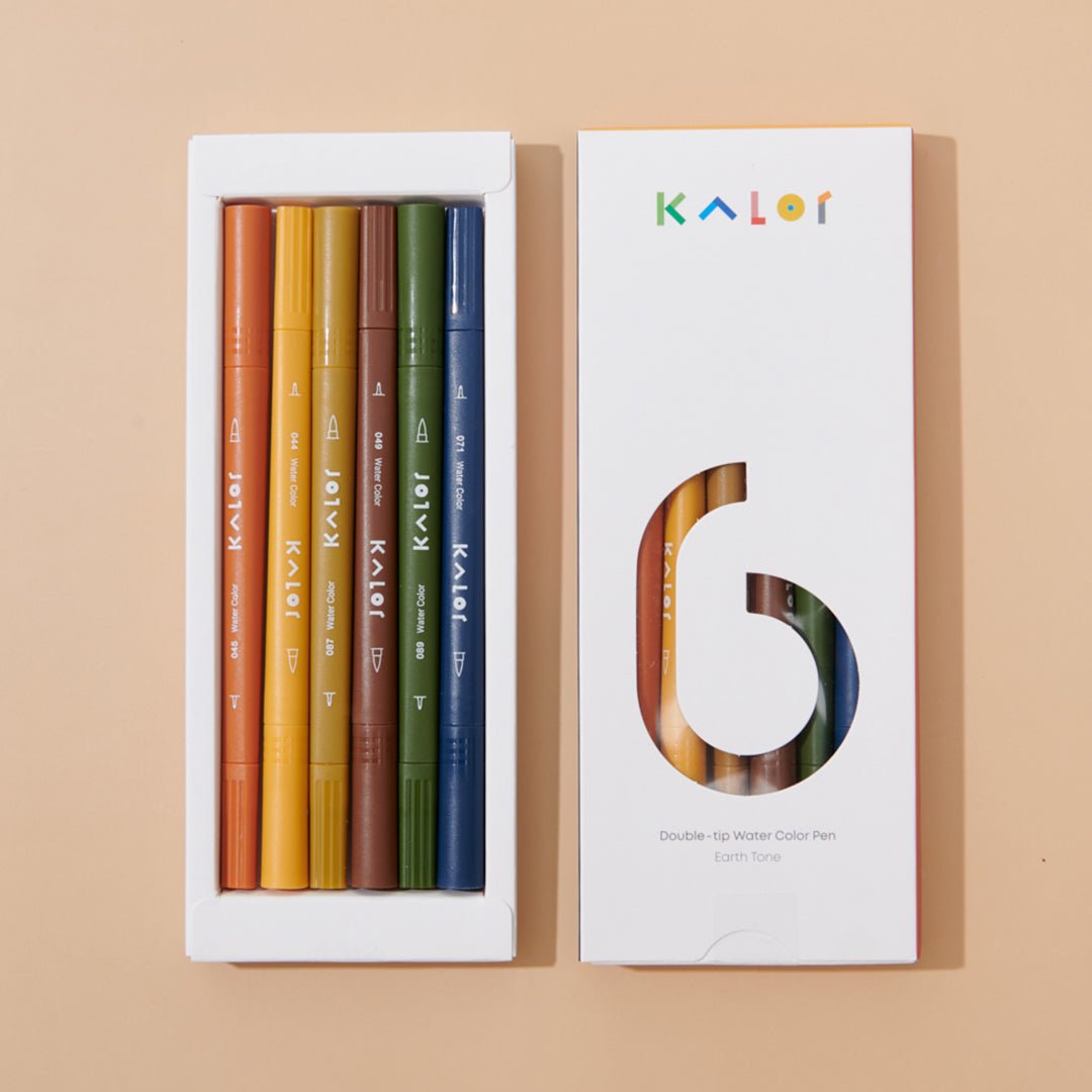 Kalor Watercolor Pen (double tip) - INDOFUTURE - WP2207 - 01 - Highlighter