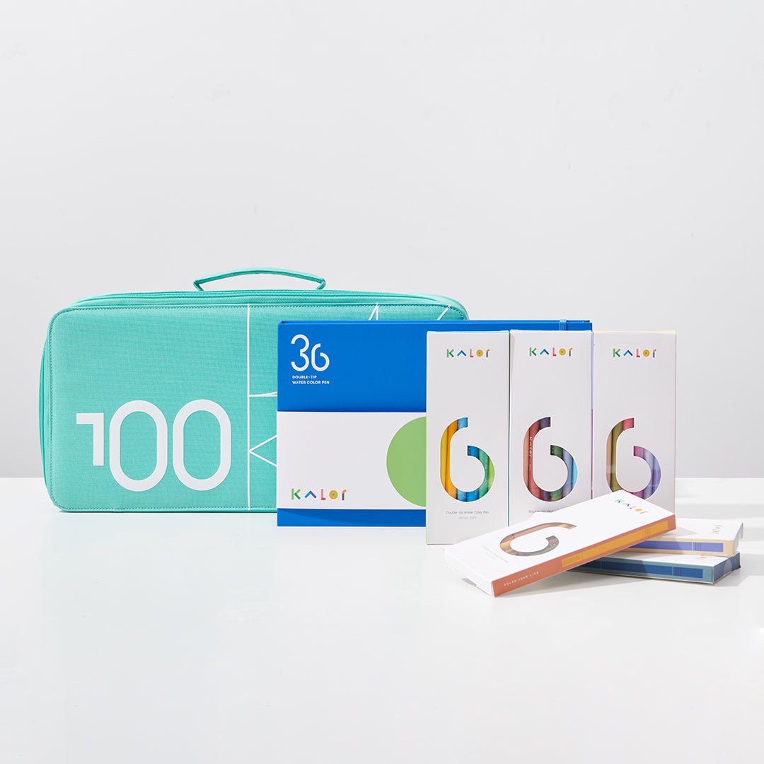 Kalor Watercolor Pen (double tip) - INDOFUTURE - Highlighter