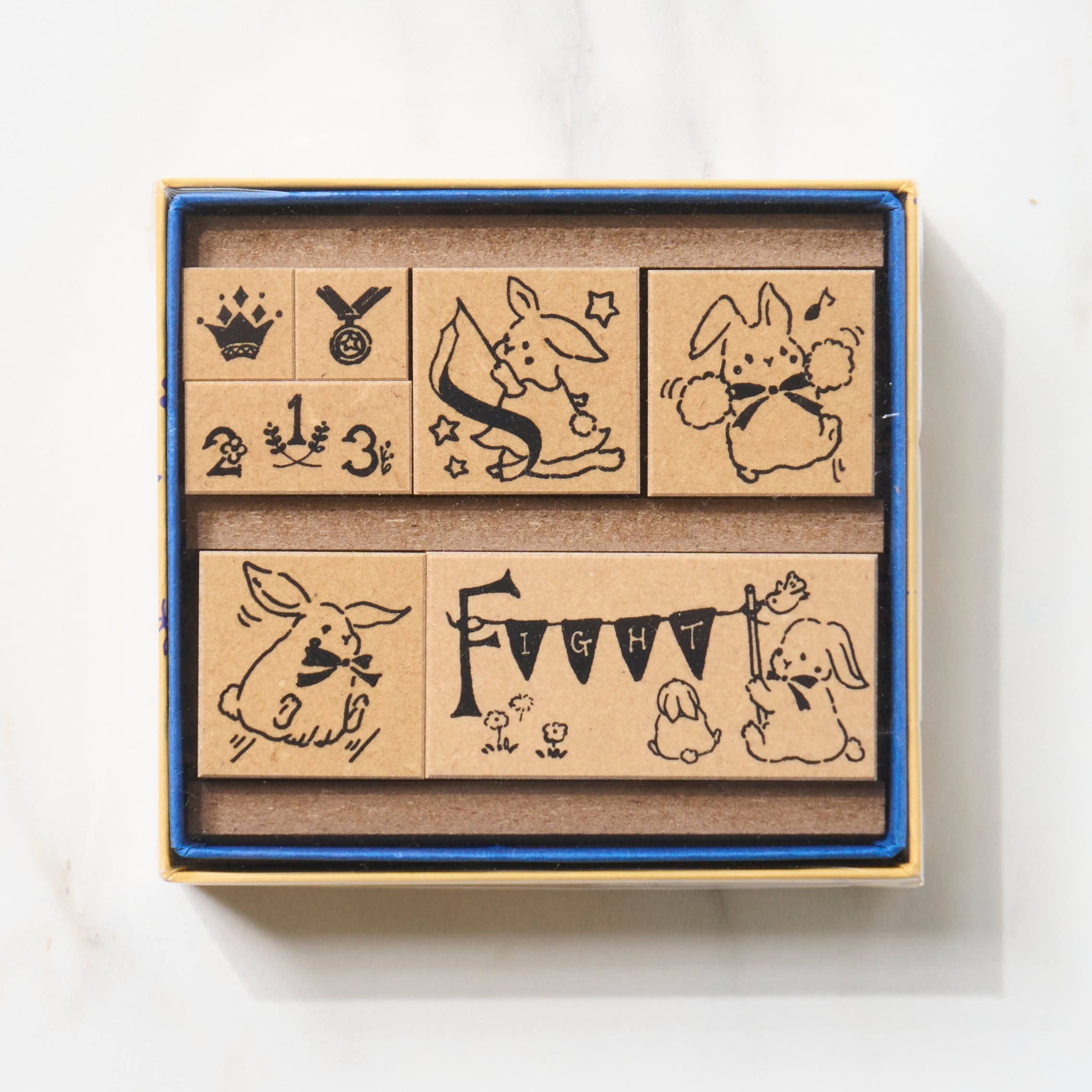 Kawaii Stamp Set / Sanby