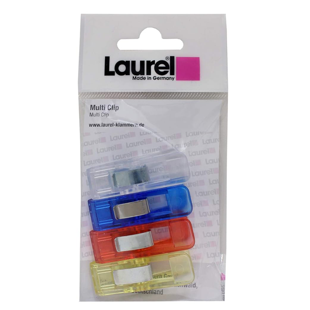 Laurel | Crystal Colour | Multi Clip Taifun | 15x50mm | 4 Clip