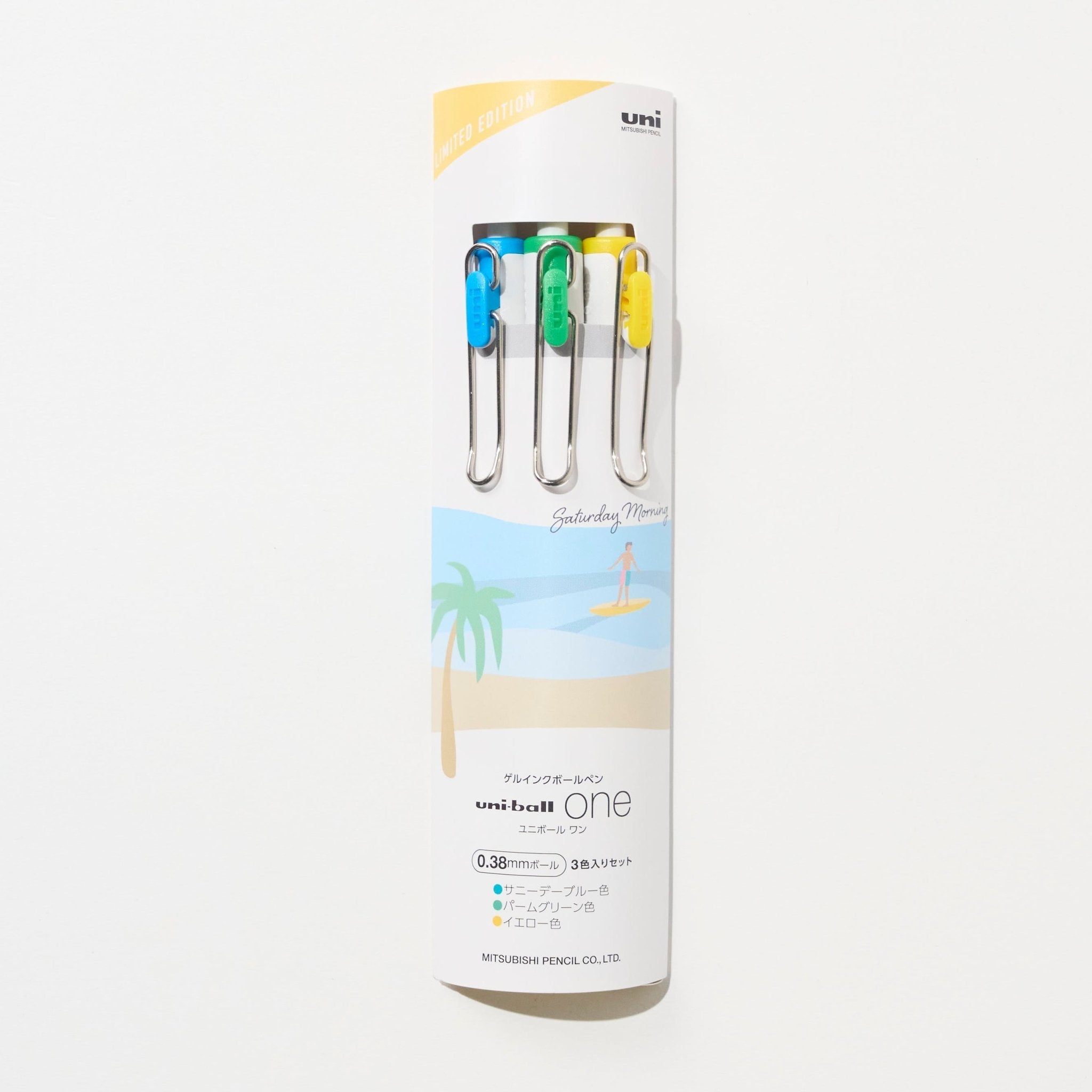 Mitsubishi Pencil | Gel Pen | City Pop Colors Sunday Morning Set