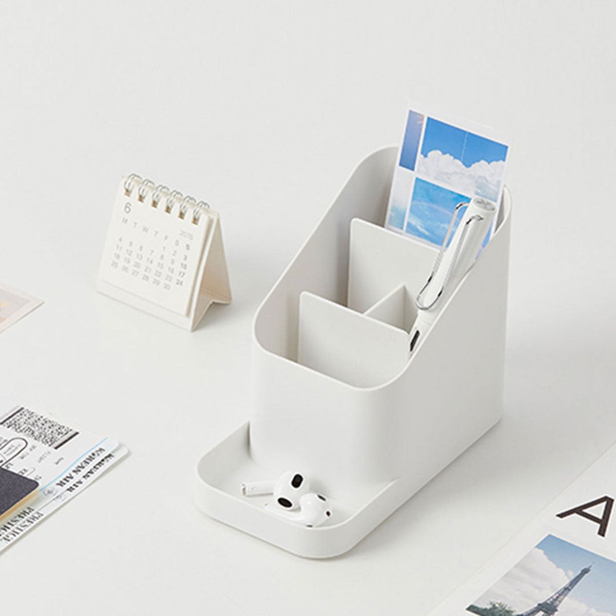 Litem Desktop Holder Mini - White