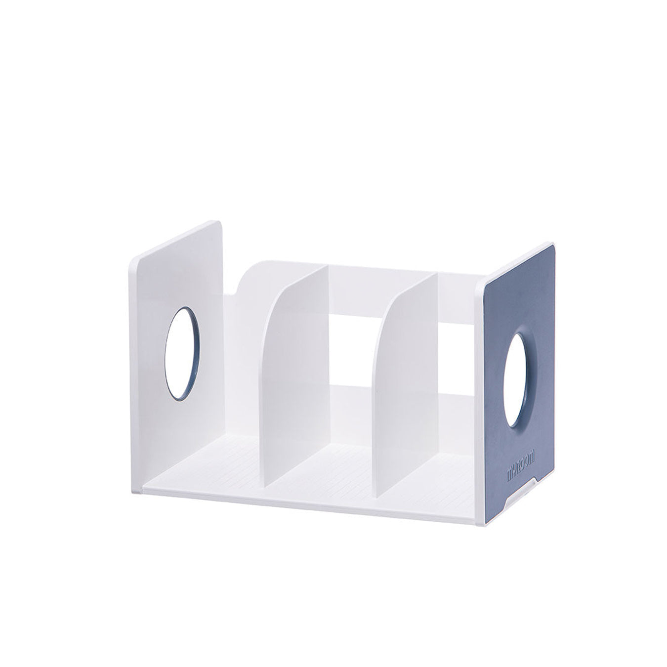 Litem | Book Rack with 3 Compartments | Organiser | Navy | My Room