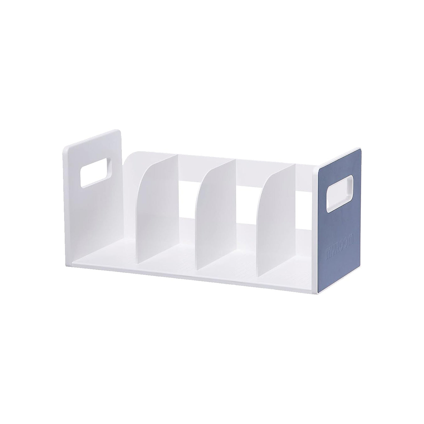 Litem | Book Rack with 4 Compartments | Organiser | Navy | My Room