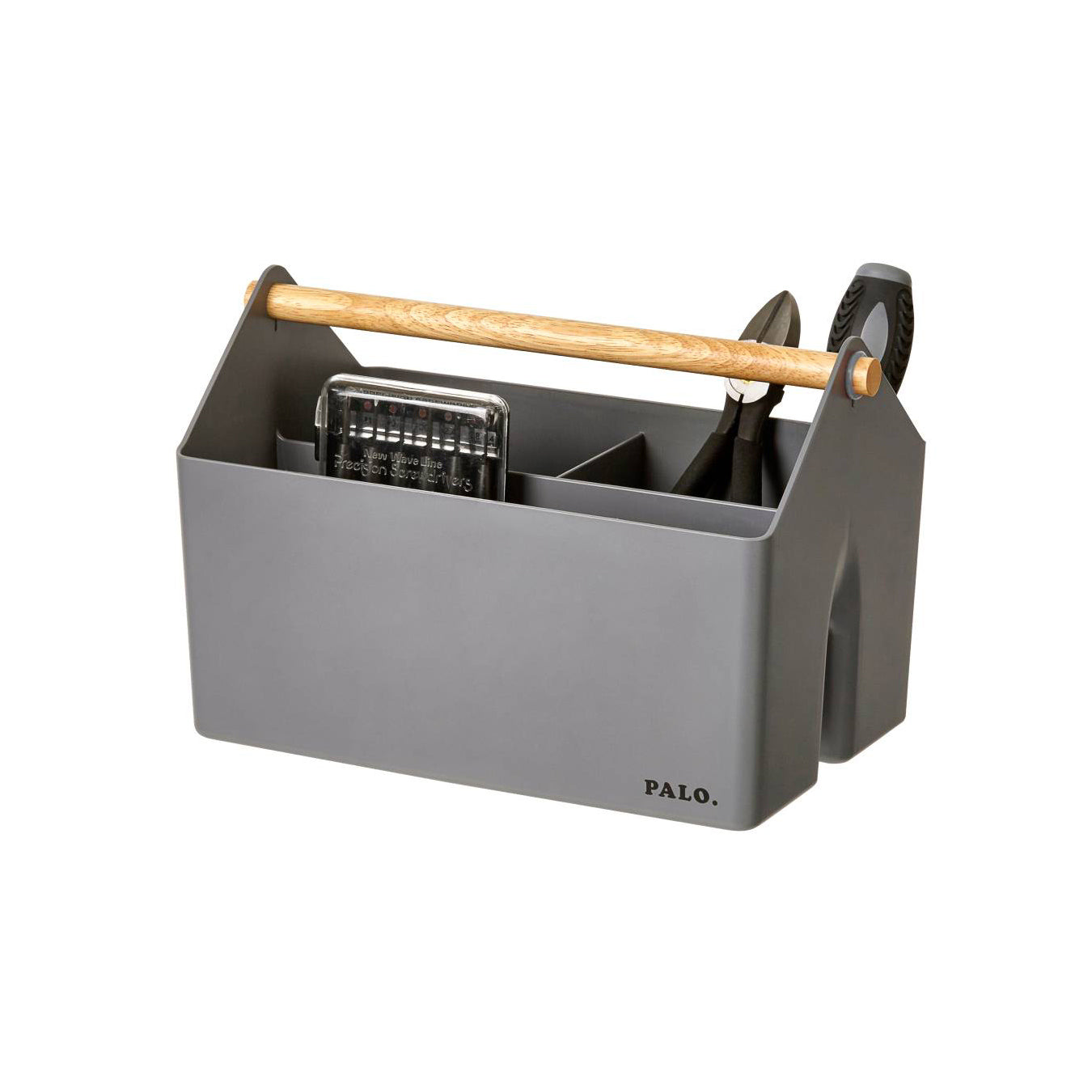 Litem | Multi Utility Storage Basket | Grey | Palo | For Office Home & Kitchen