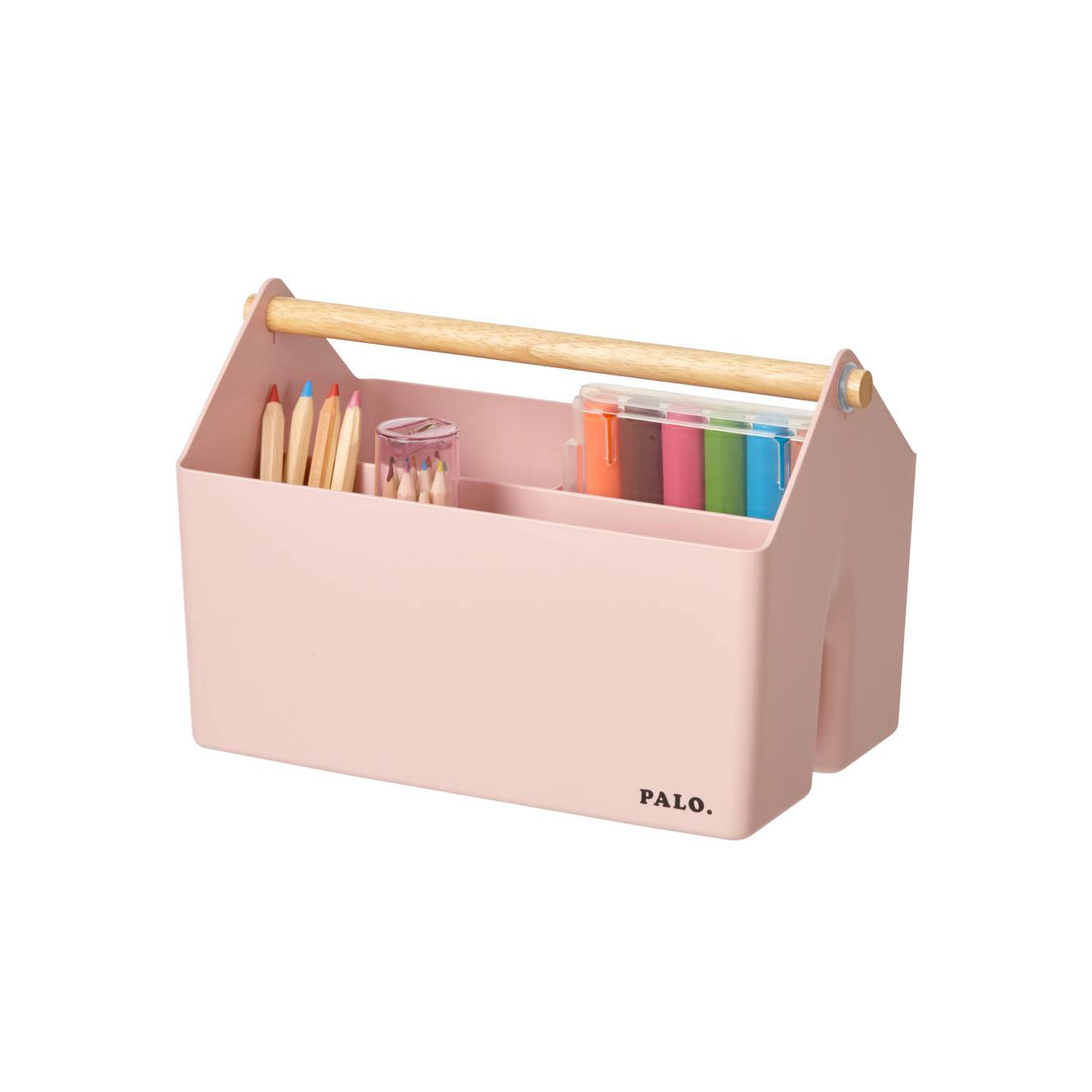 Litem | Multi Utility Storage Basket | Pink | Palo | For Office Home & Kitchen