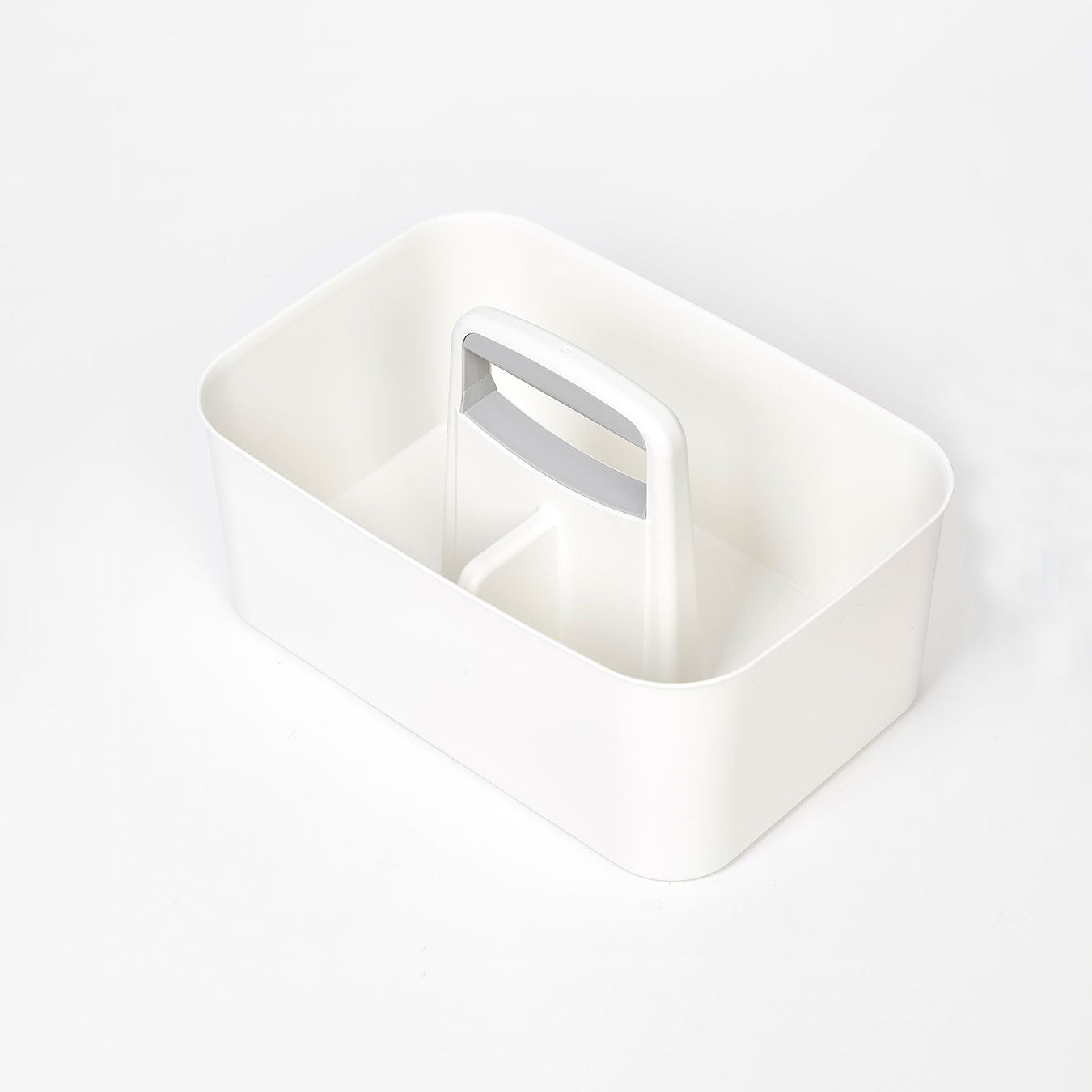 Litem | Portable Storage Organiser | Cool Grey & Ivory | Porta Grande | For Office Home & Kitchen