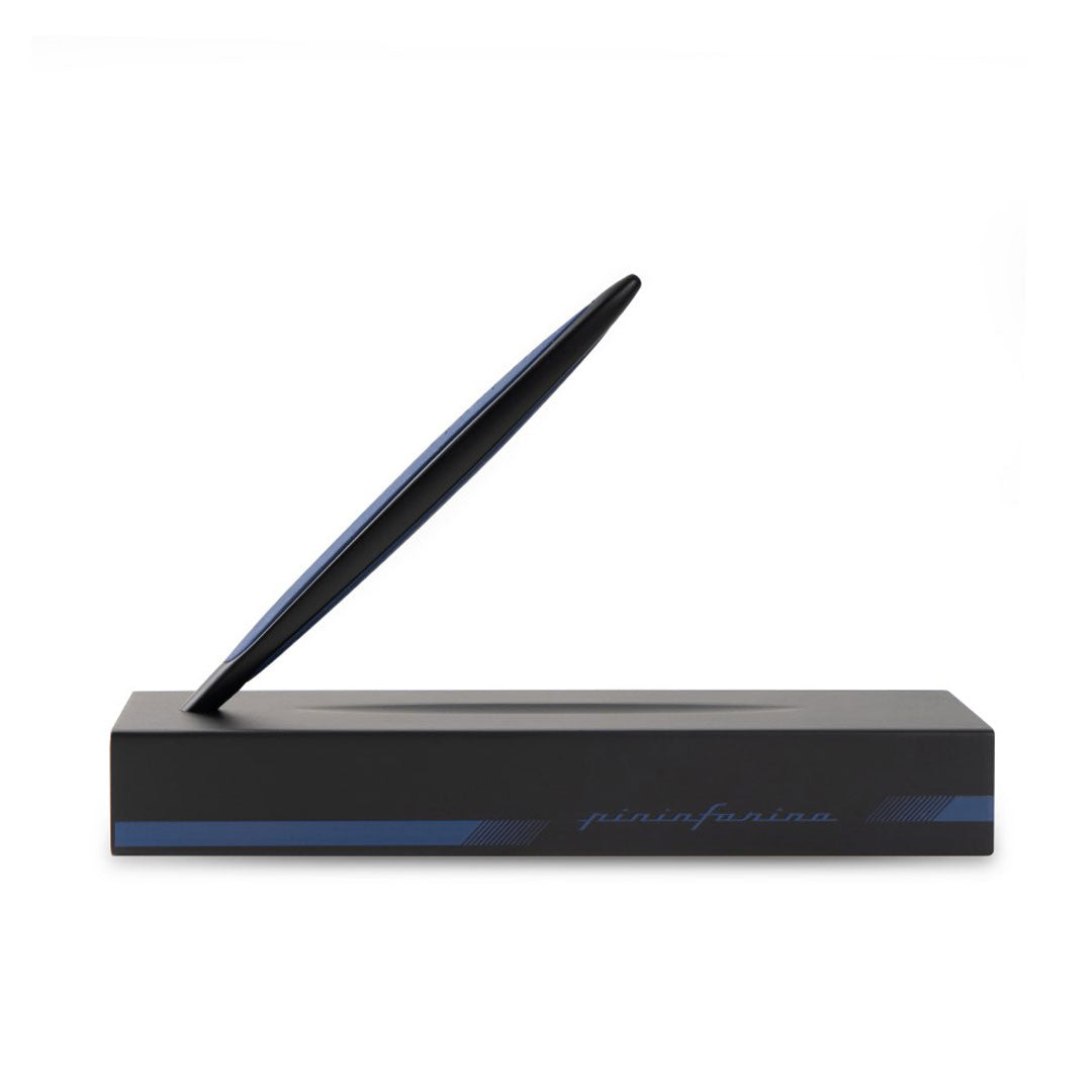 Pininfarina | Cambiano Race | Blue | Ballpoint Pen | Racing Desk Stand