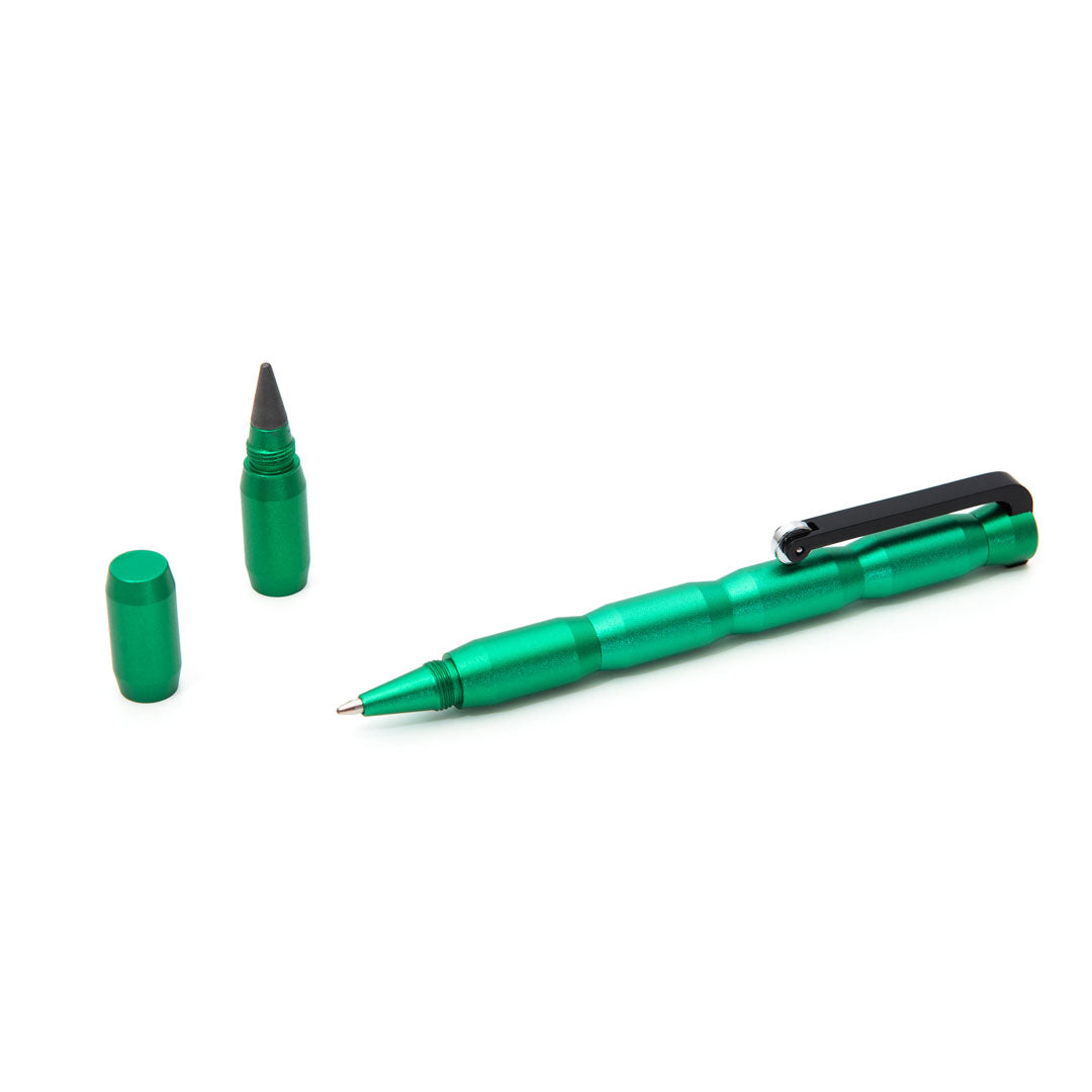 Pininfarina | Forever Modula | Aluminum | GrafeeX Tip Pencil & Ballpoint Pen | Green