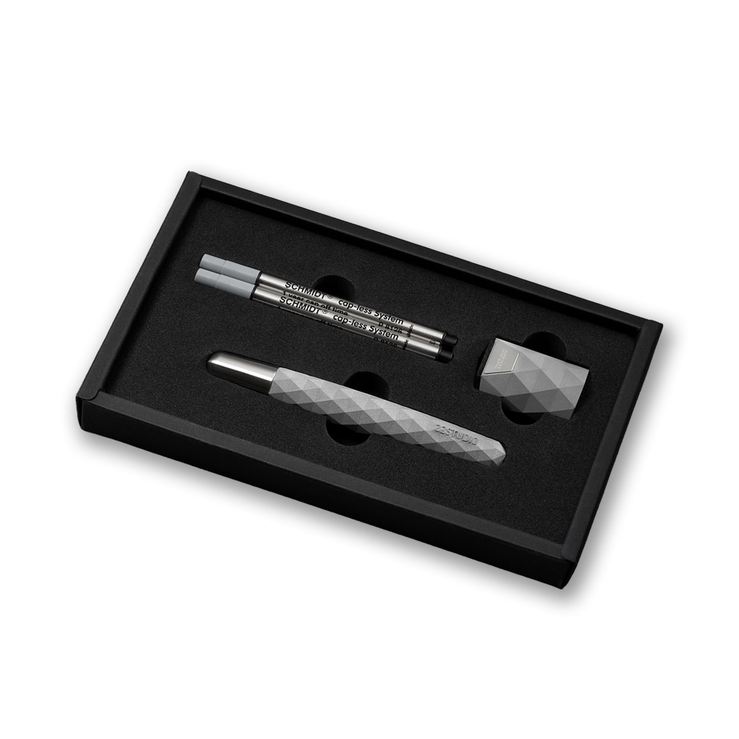 Polygon Rollerball Pen Gift Set (Pen+Pen Rest)