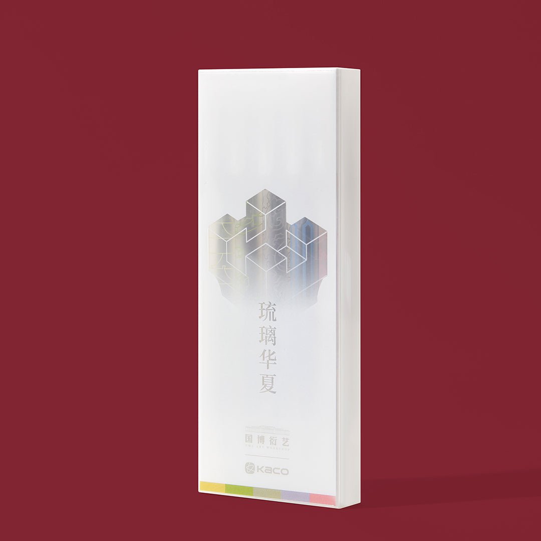 Pure Dual Tips Highlighter Set - National Museum of China - INDOFUTURE - K1051 - Highlighter