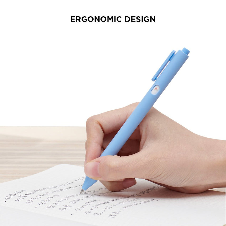 Pure (small window) gel ink pen 4 pc/set - INDOFUTURE - K1053 - GEL PENS