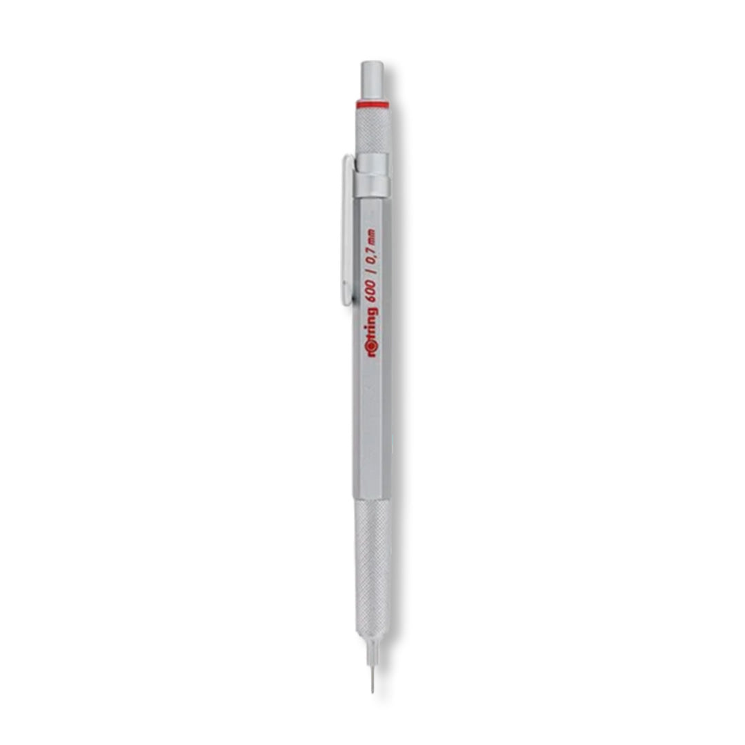 Rotring | Mechanical Pencil | 600 Series | Silver | 0.7mm