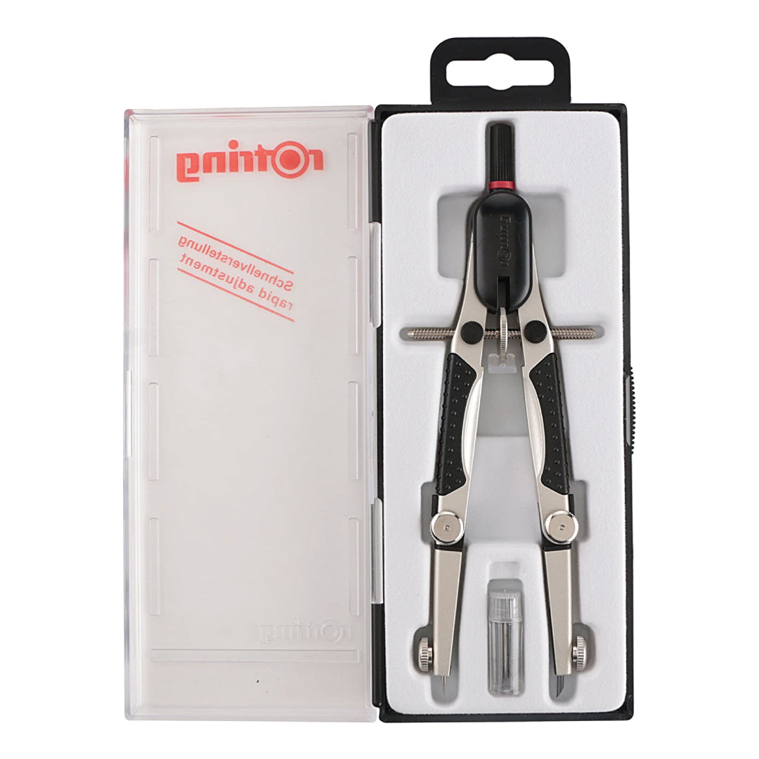 Rotring | Universal Compact | Compass Set | Adjustment For Technical | Drawing and Interior