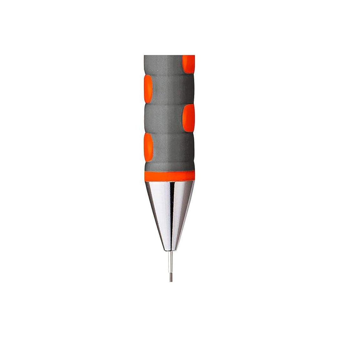 Rotring | Tikky | Mechanical Pencil | 0.7mm | Triangular Ergonomic Grip | Neon Orange