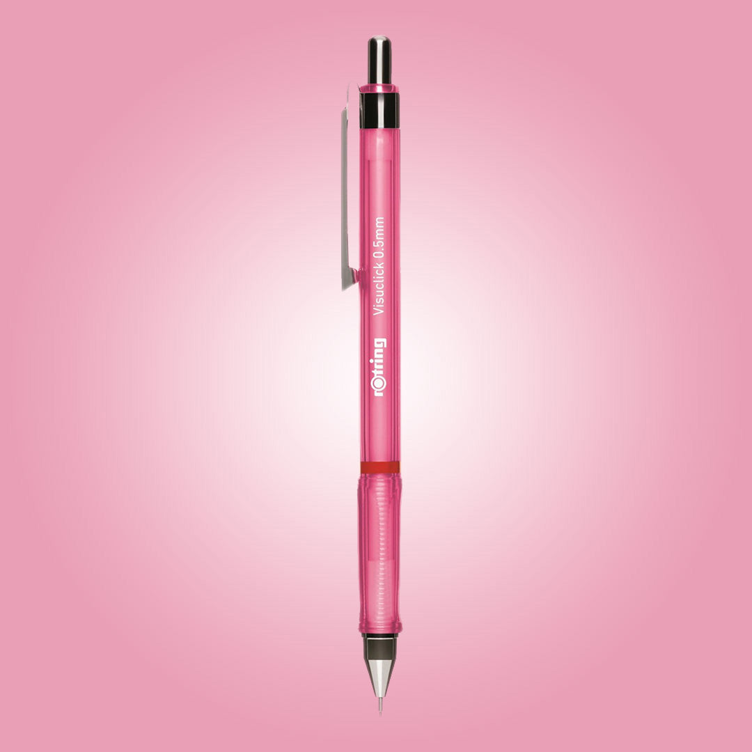 Rotring | Visuclick | 0.5mm | Mechanical Pencil | Pink Barrel | Pack of 12