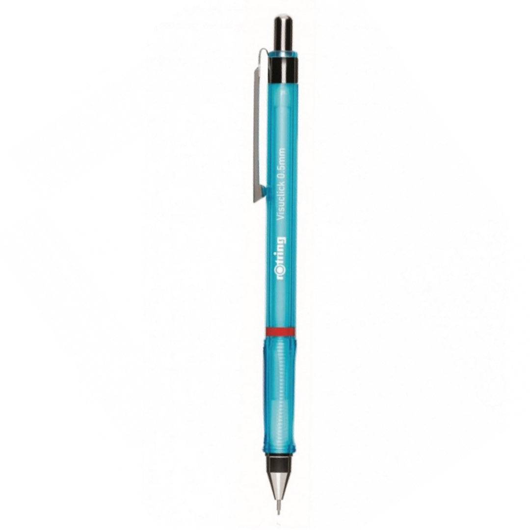 Rotring | Visuclick | Mechanical Pencil | 0.5 Mm | Blue | 24 HB Leads