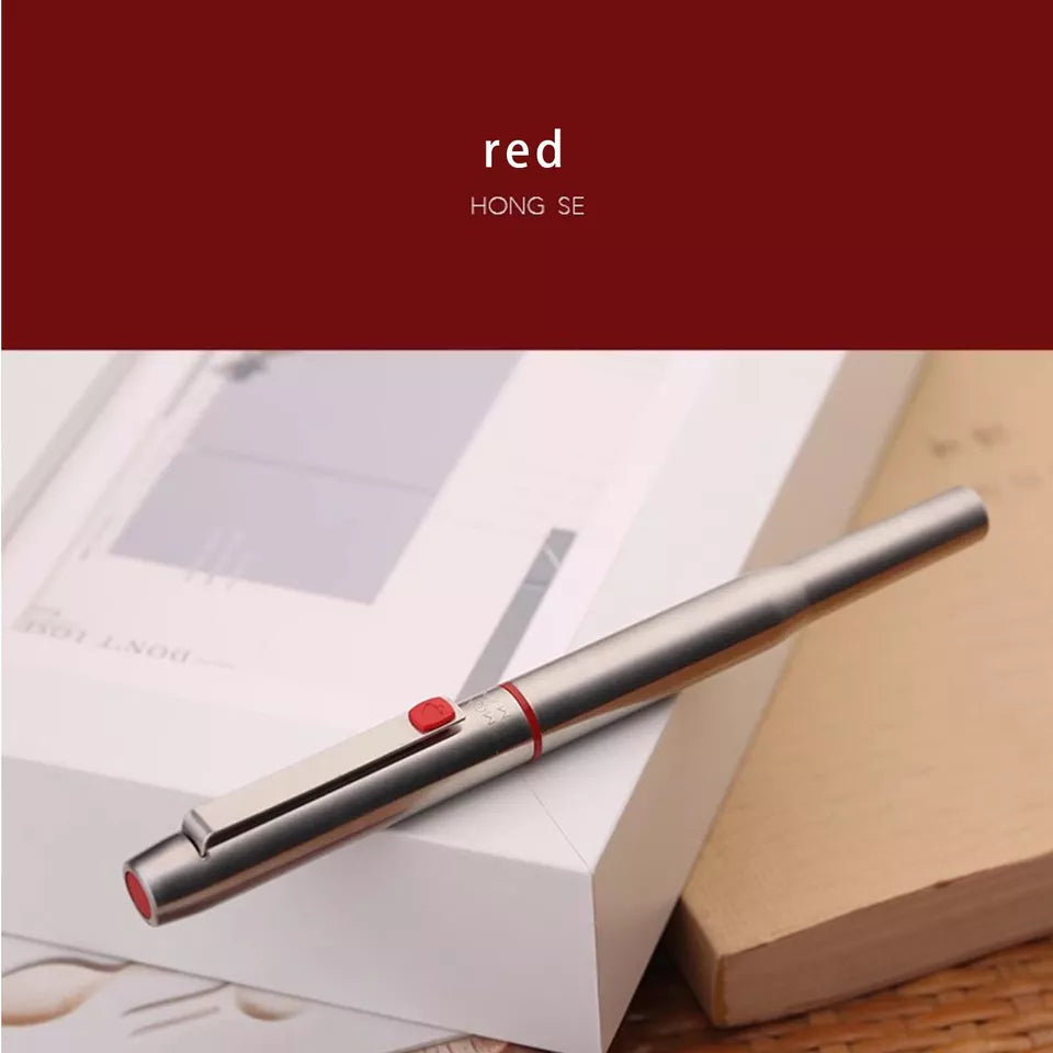 Moonman B25 Spades Ares Stainless Steel Rollerball Pen