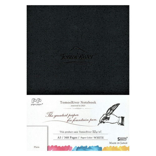 Sakae Technical Paper | Tomoe River | Notebook | A5 | FP Note | White | Plain | 368 Pages
