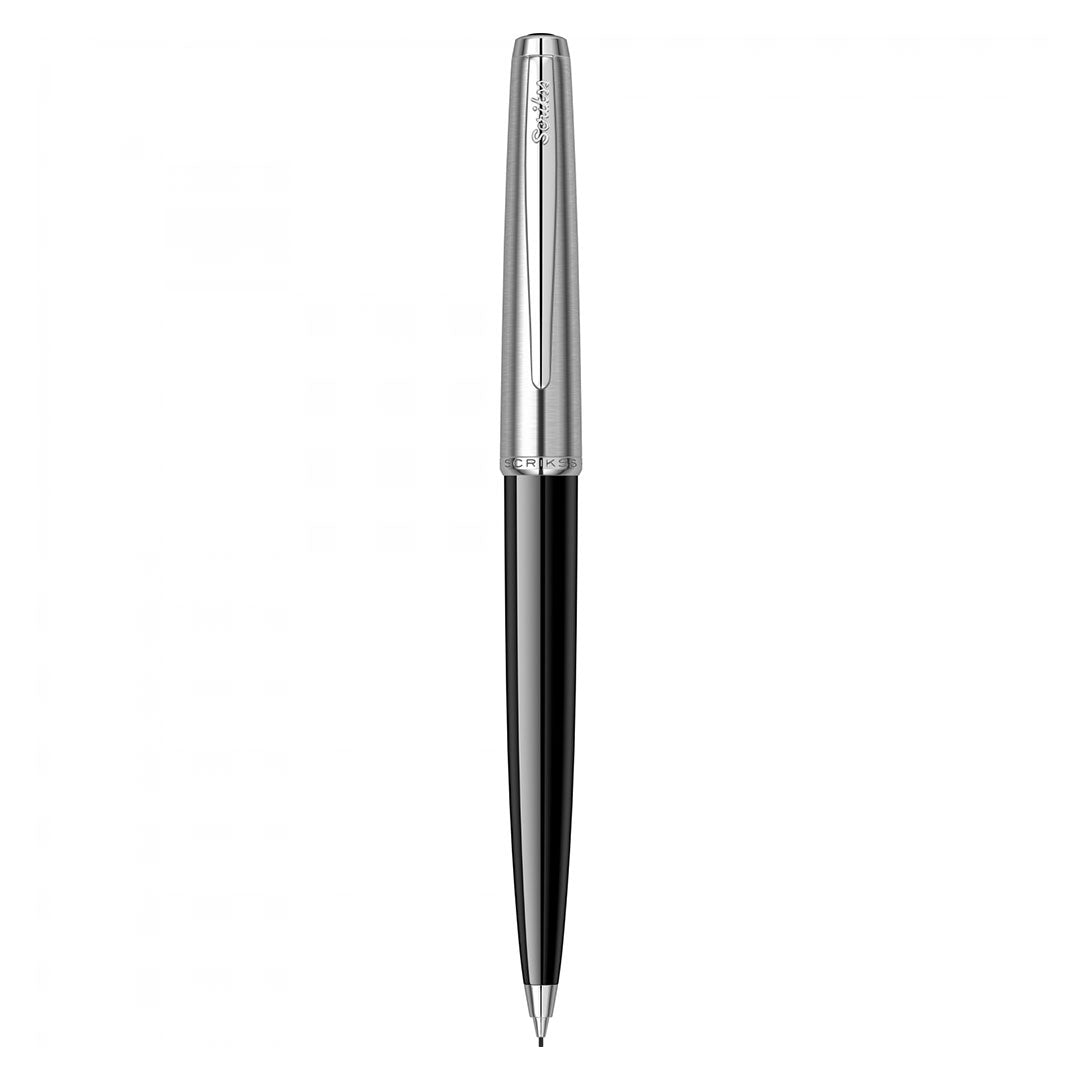 Scrikss | Metropolis 78 | 0.7mm Mechanical Pencil | In Std Box | Black