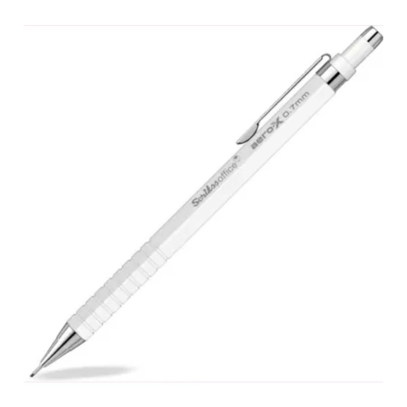 Scrikss | Aero-X | Mechanical Pencil | 0.7mm | White