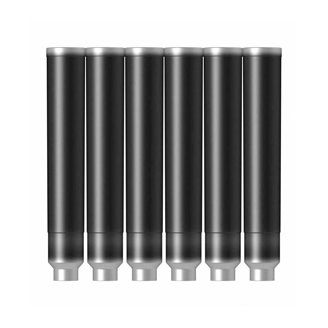 Scrikss | Cartridge Box | 6 Pcs | Fountain Pen | Black