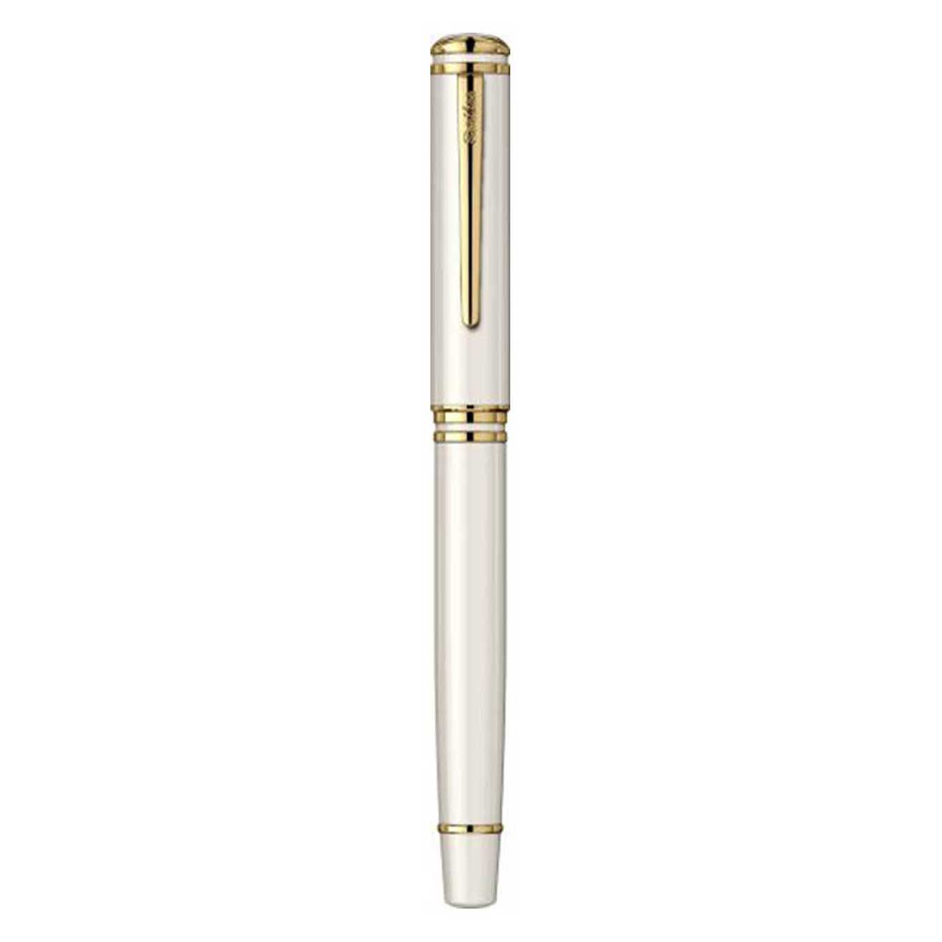 Scrikss | Fortune Series | Fountain Pen | White GT