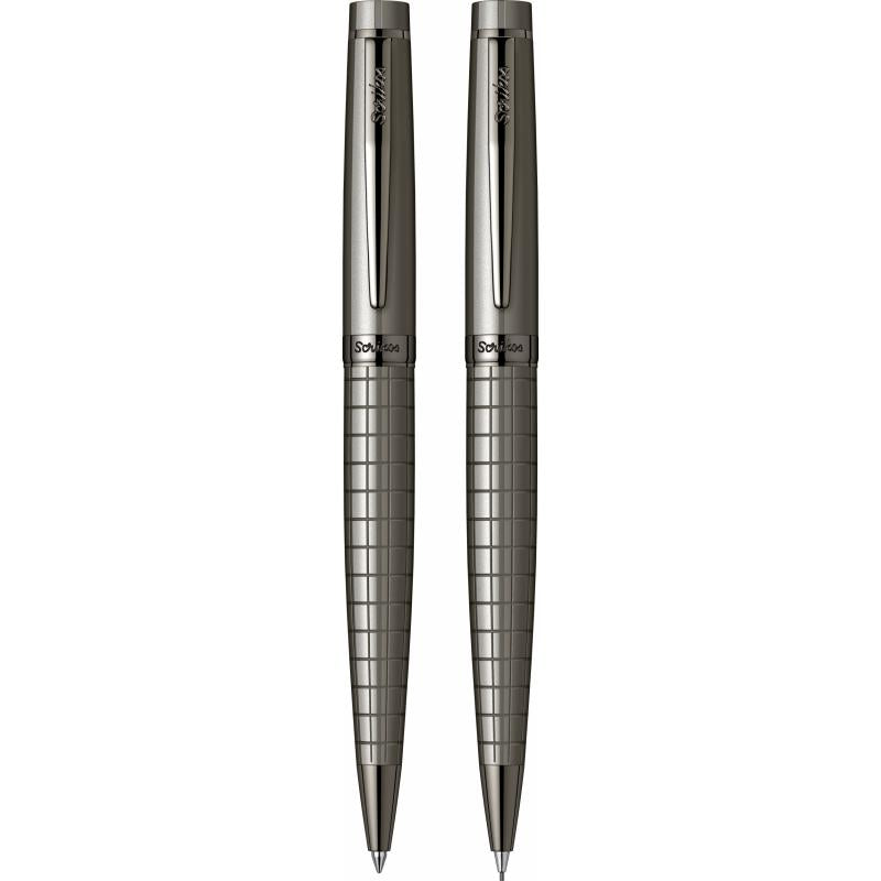 Scrikss | Honour 38 | Ball Point & 0.7mm Mechanical Pencil Set | Carbon Grey