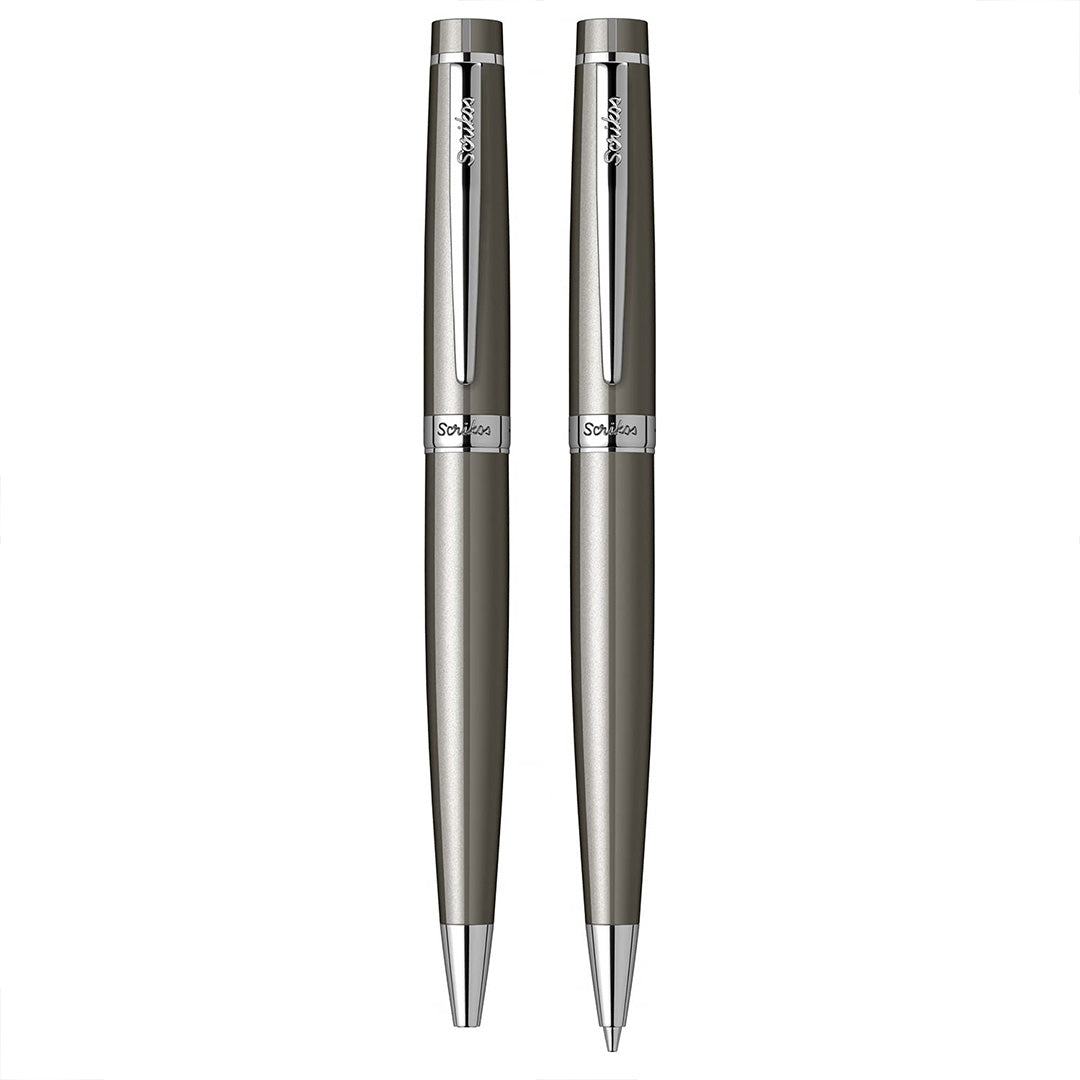 Scrikss | Honour 38 | Ball Point & 0.7mm Mechanical Pencil Set | Fume