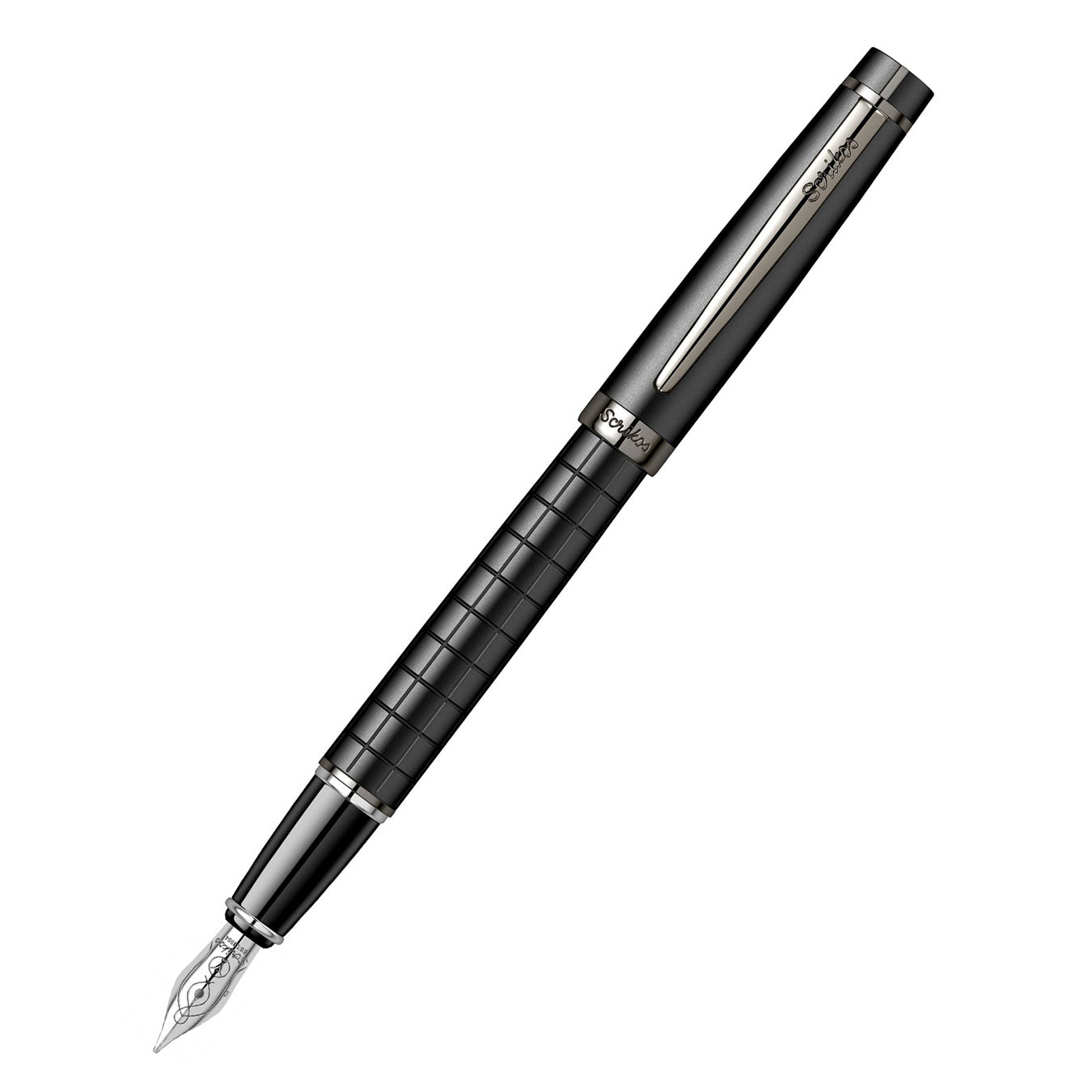 Scrikss Honour 38 Medium nib Fountain Pen - Matt Black