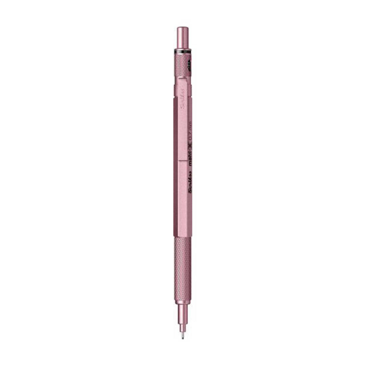 Scrikss Matri-X 0.7mm Mechanical Pencil - Metallic Light Pink