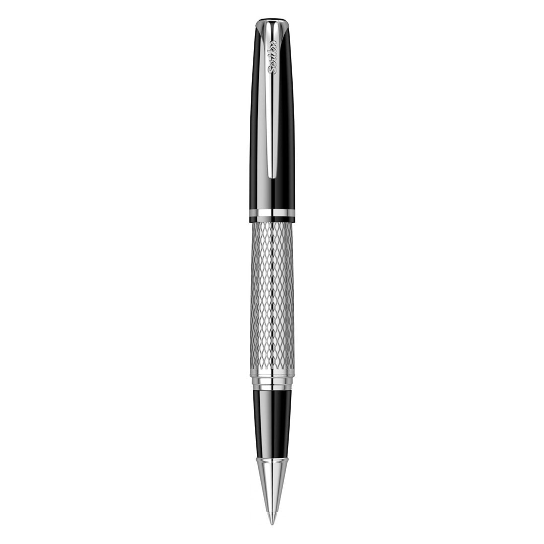 Scrikss | Pera 477 | Rollerball Pen | Black Chrome CT