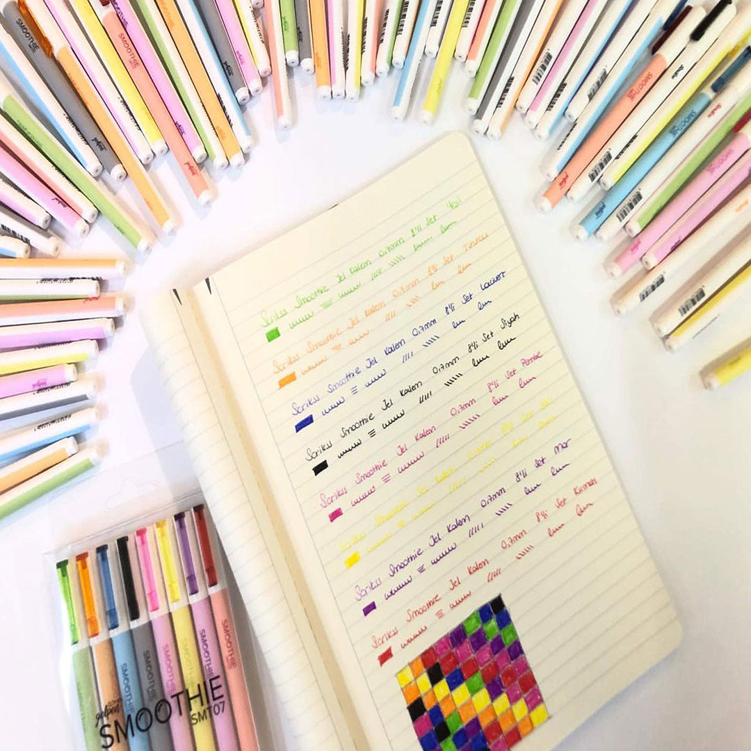 Scrikss | Smoothie Gel Pen | 0.7mm | Box Of 8