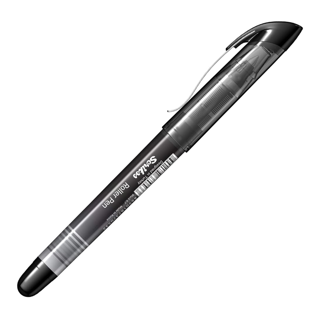Scrikss | SR-68 | Rollerball Pen | 0.7mm | Black | Pack of 12
