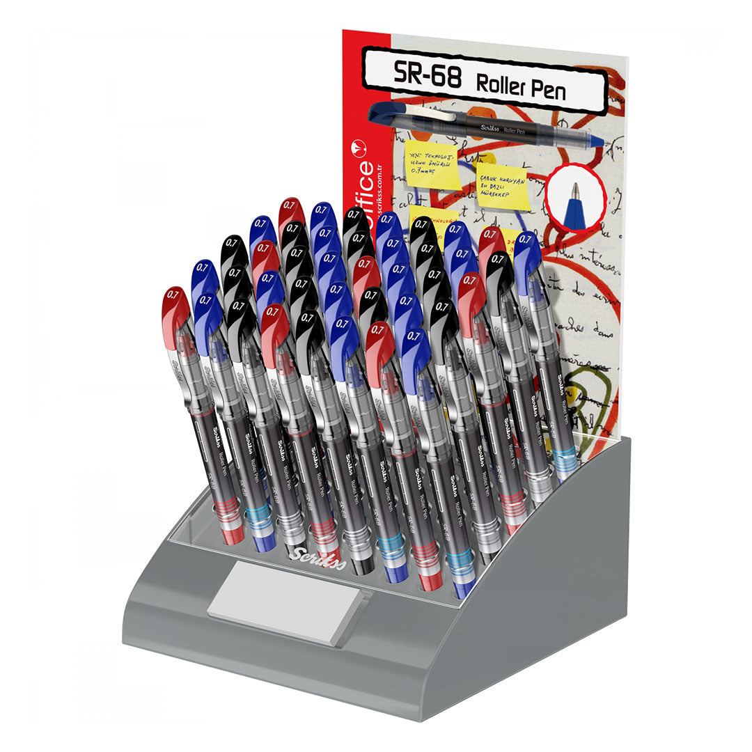 Scrikss | SR-68 | Rollerball Ink Pen 0.7mm | Black
