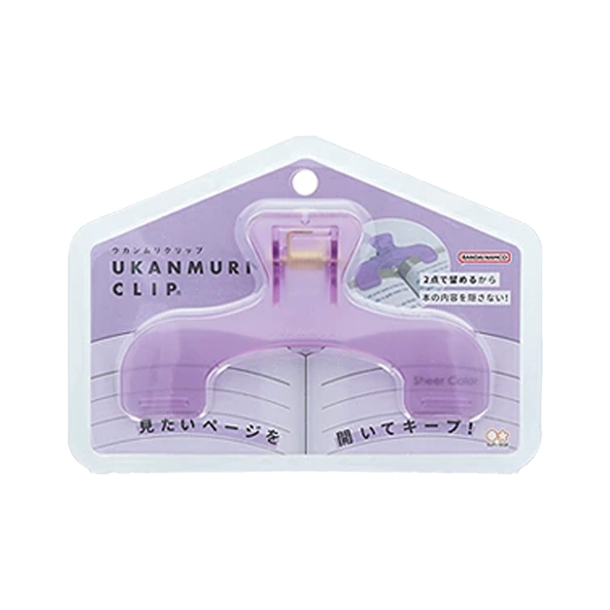 Sun-Star Ukanmuri U-shaped Clip Clear Color