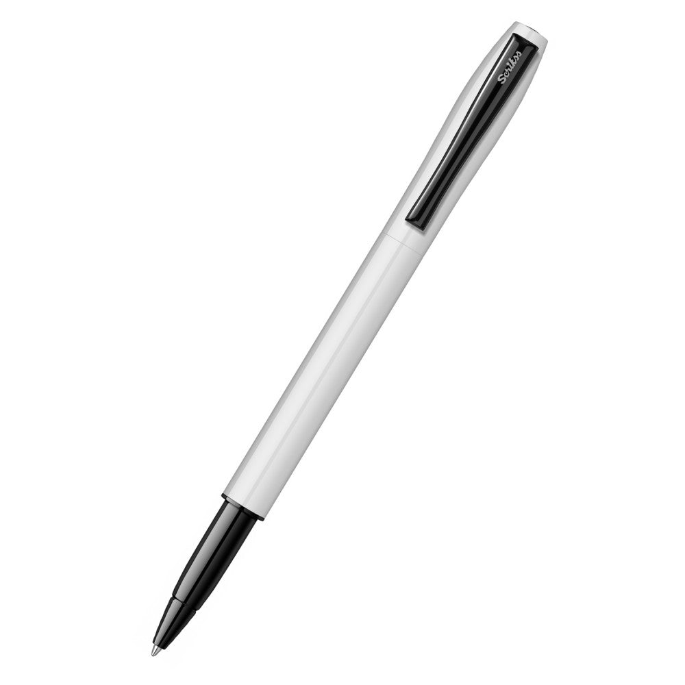 Scrikss | Carnival | Rollerball Pen | Glossy White