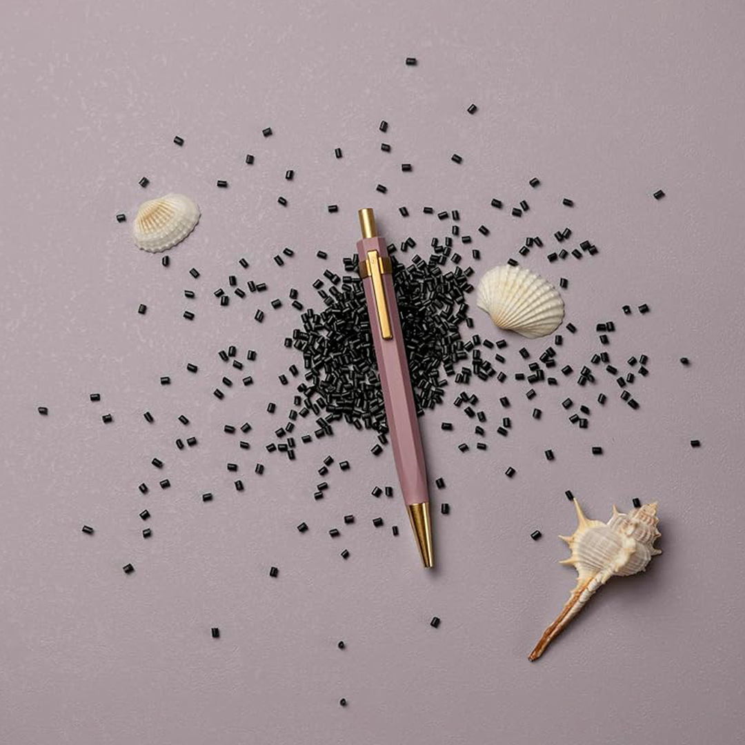 Ystudio Ballpoint Pen - Glamour Evolve, Ocean Sustainable in Evening Purple