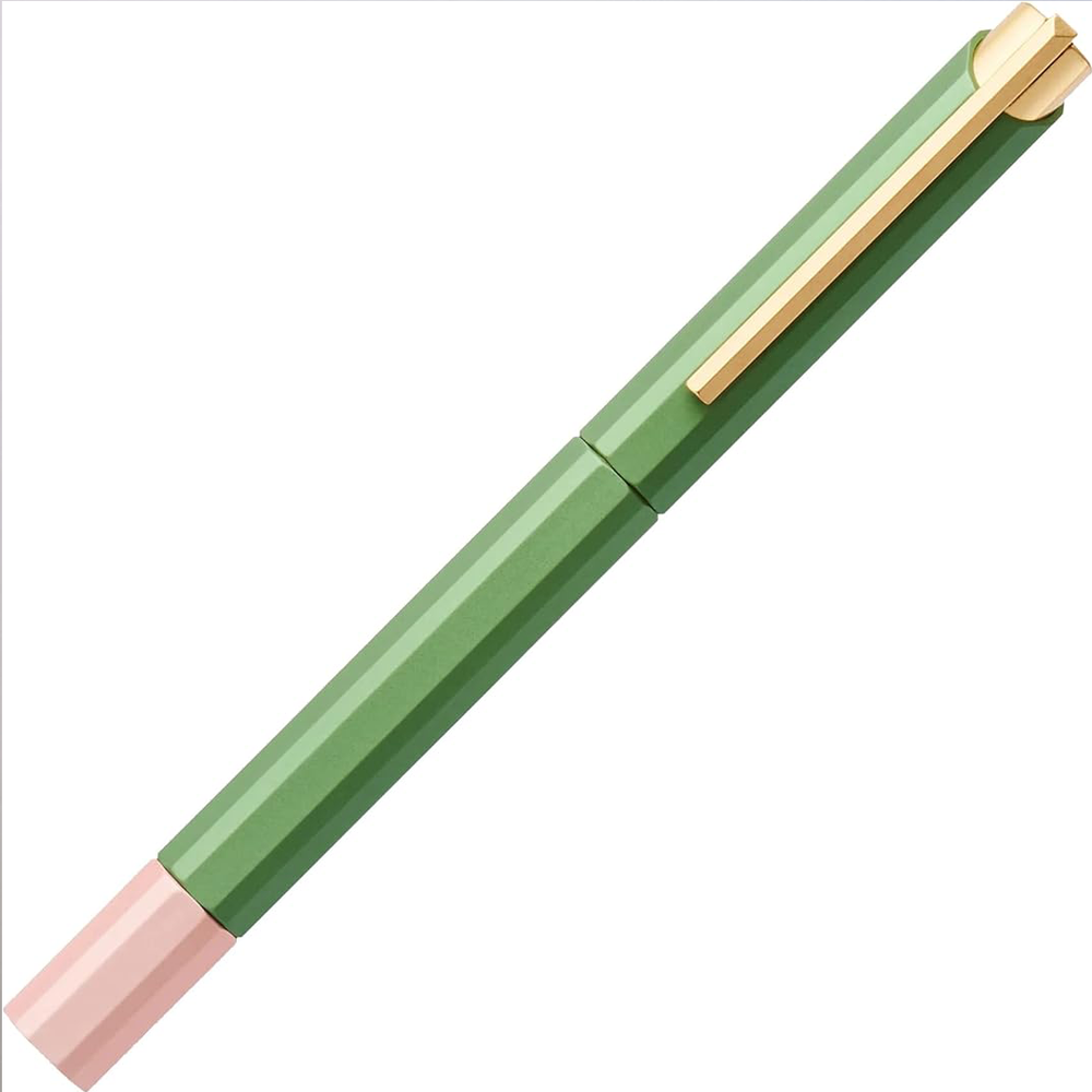 Ystudio Glamour Evolve Series – Bihex Rollerball Pen (Green)