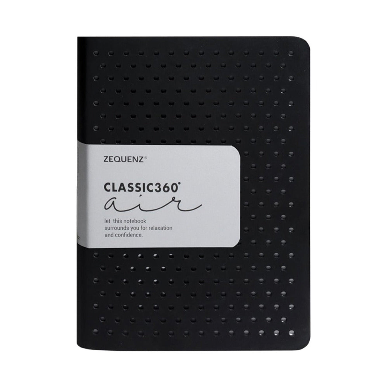 Zequenz Air A6 Dotted Notebook - Black