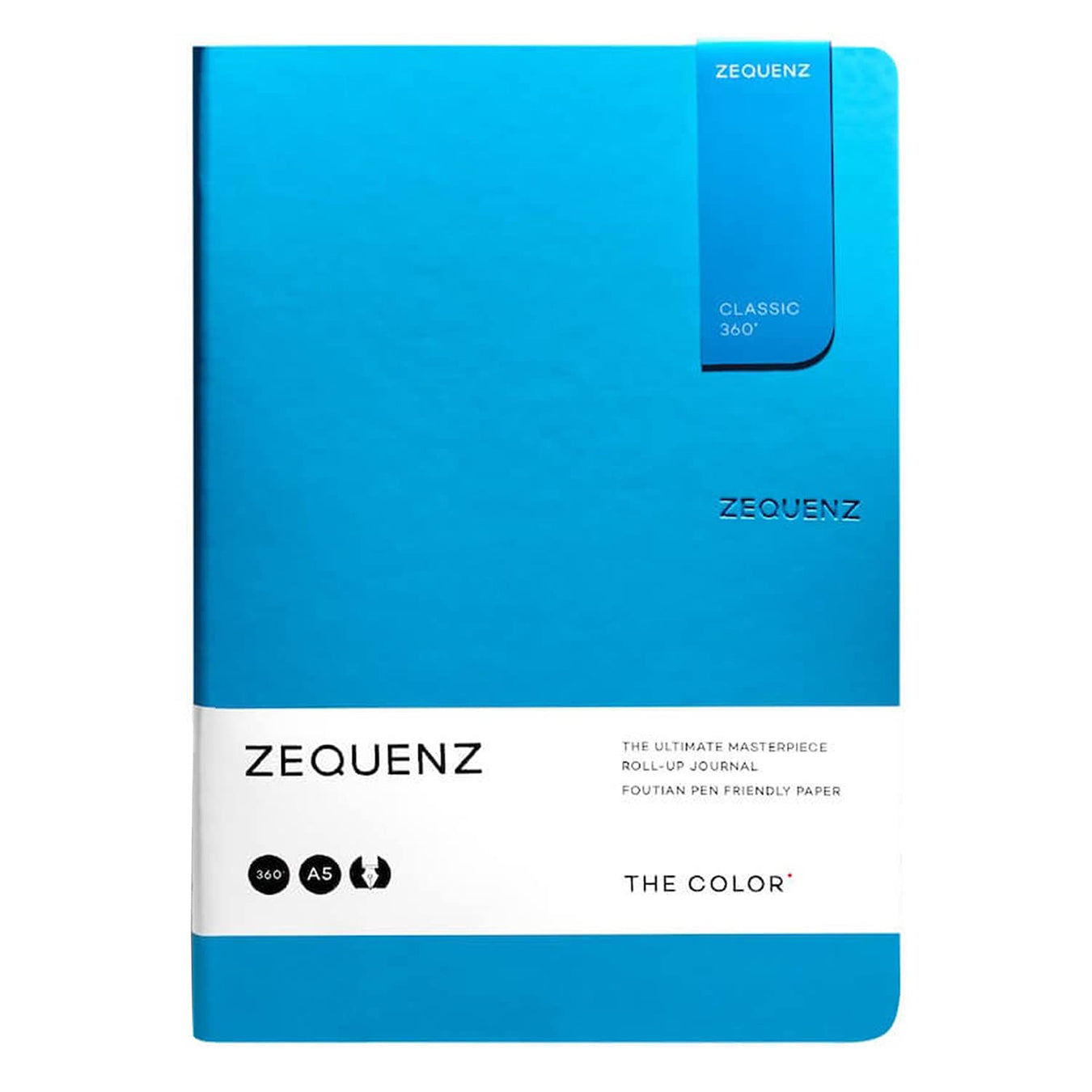 Zequenz The Color A5 Ruled Notebook - Ocean