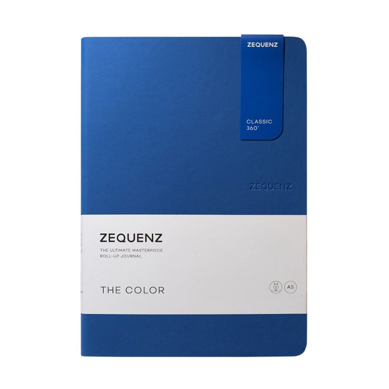 Zequenz The Color Series A5 Blank Notebook – Royal Blue