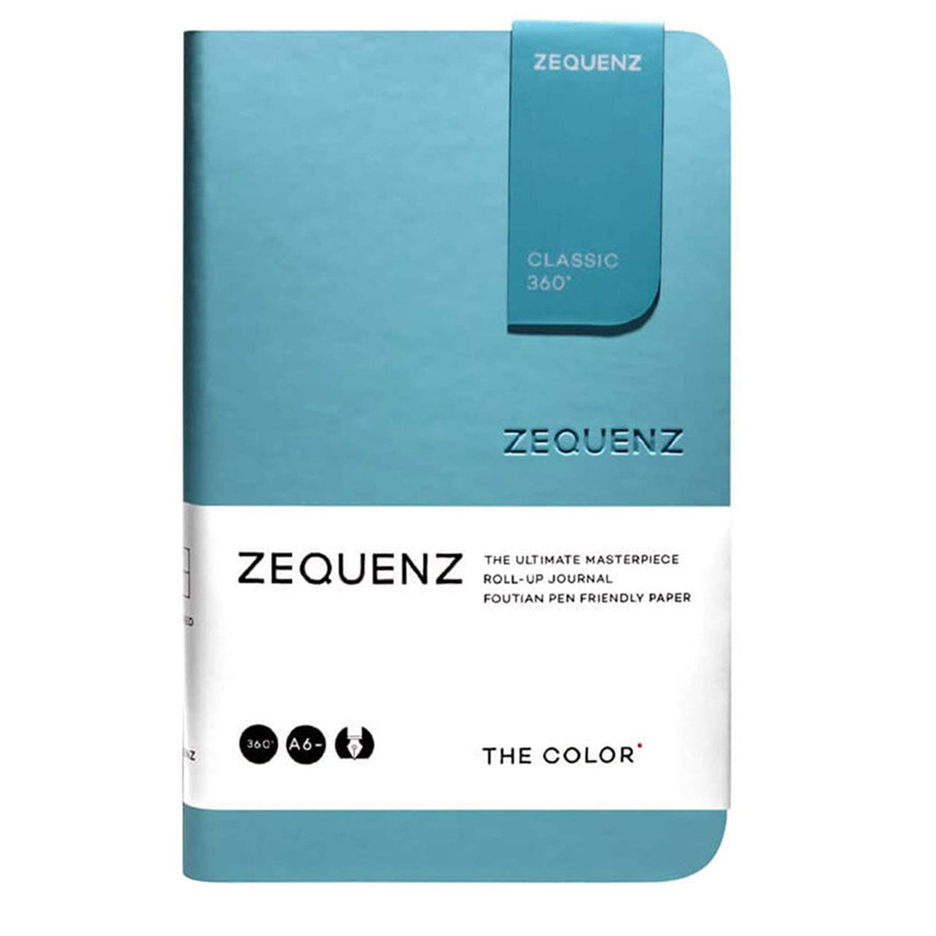 Zequenz The Color A5 Ruled Notebook – Turquoise