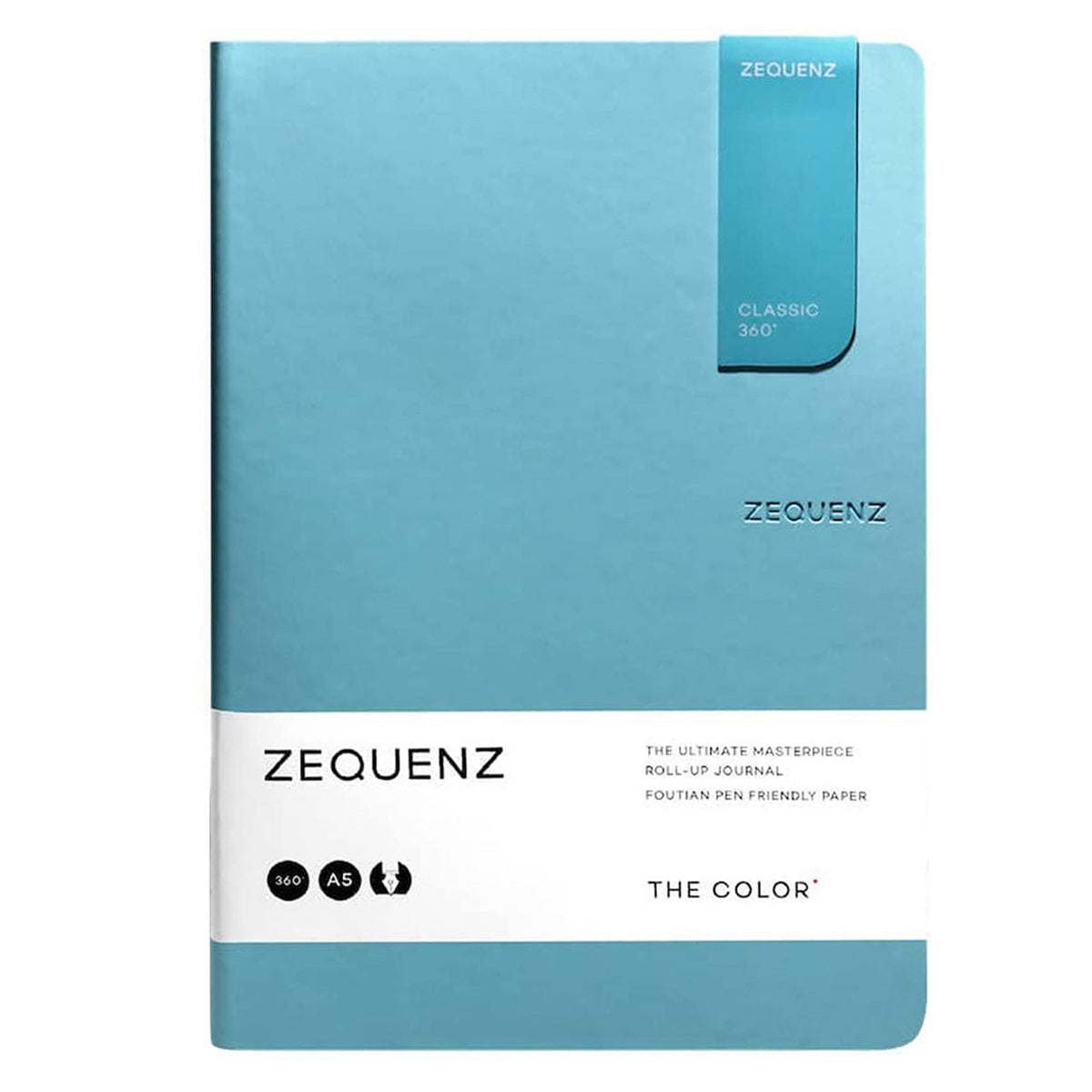 Zequenz | The Color | A5 | Turquoise Blue | Squared