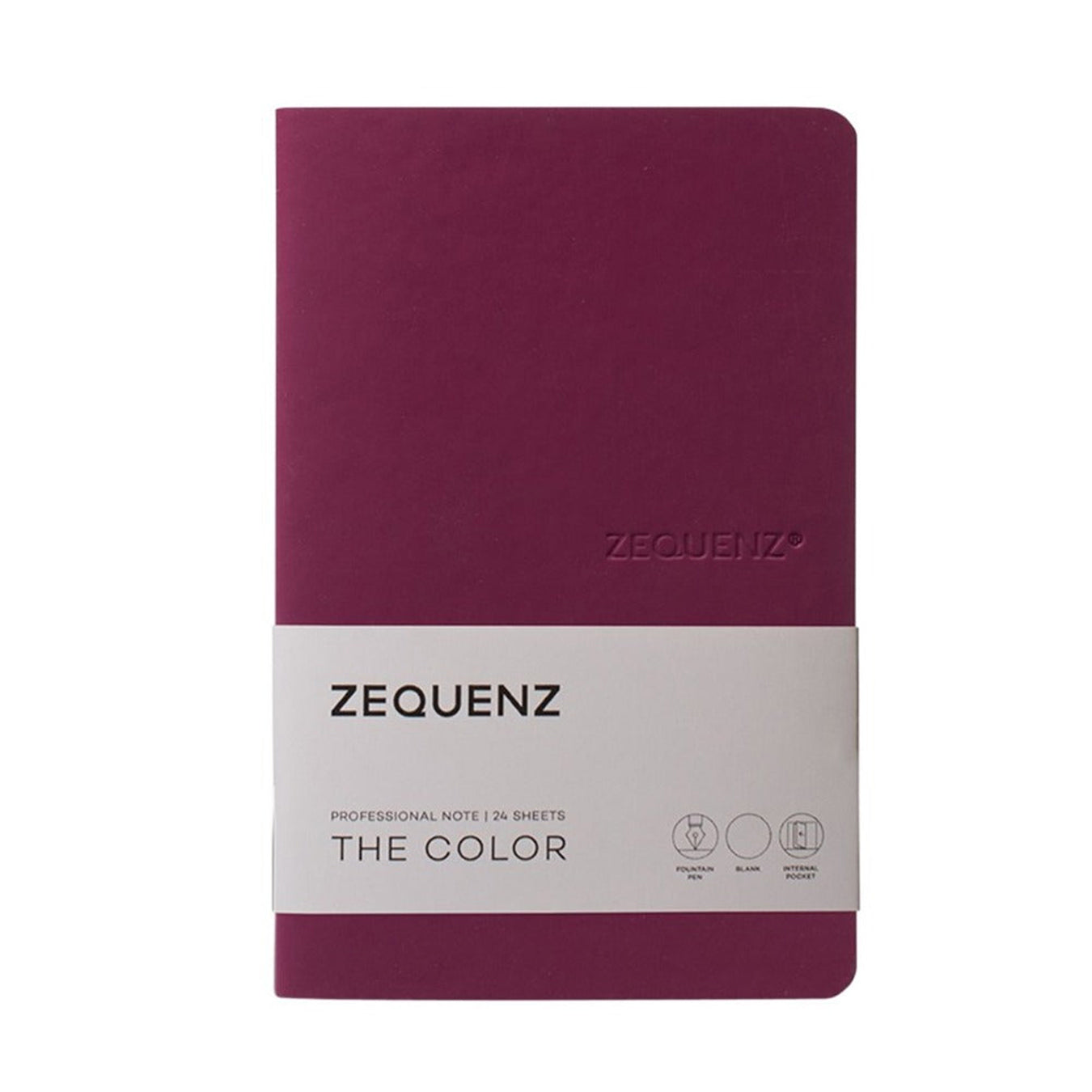 Zequenz The Color Series A5 Blank Notebook – Storm
